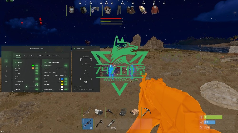 RUST腐蚀辅助【矩阵Matrix】多功能暴力与合法目前功能最多版本
