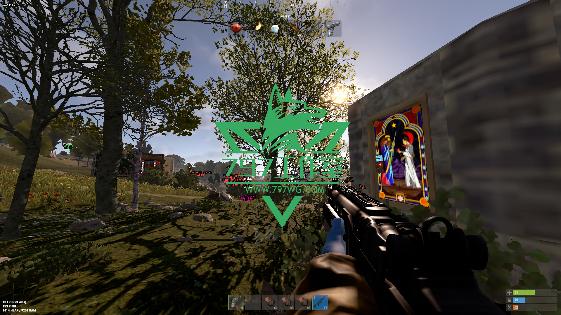 RUST腐蚀辅助【KC】内部注入自带机器码性价比拉满